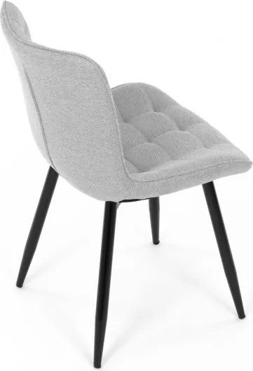 Jedálenská stolička sivá HC-462 SIL2