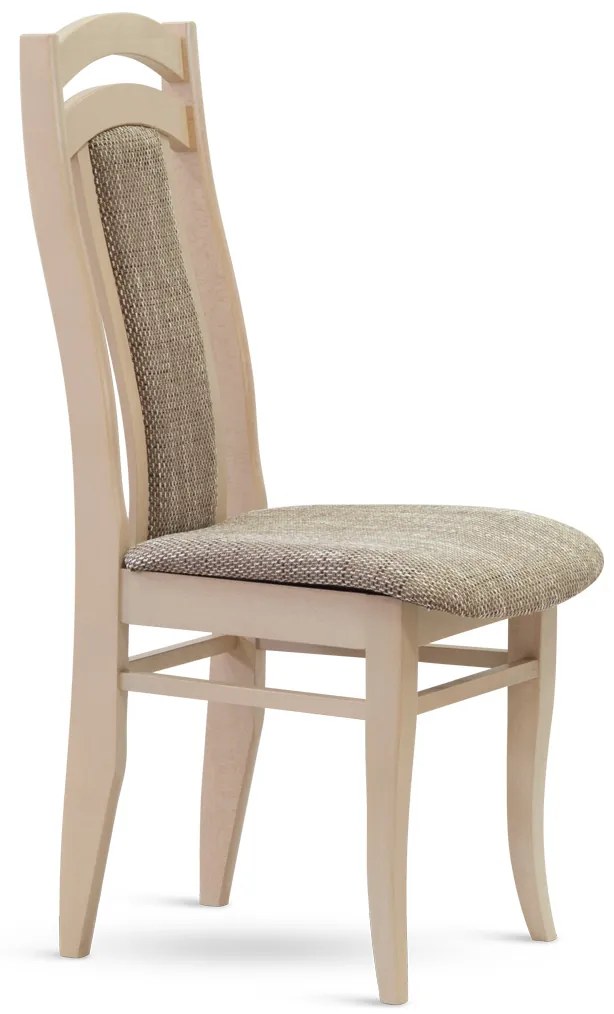 Stima Jedálenská stolička AIDA Vyberte odtieň dreva / látky ->: Čerešňa / látka cappuccino v.3