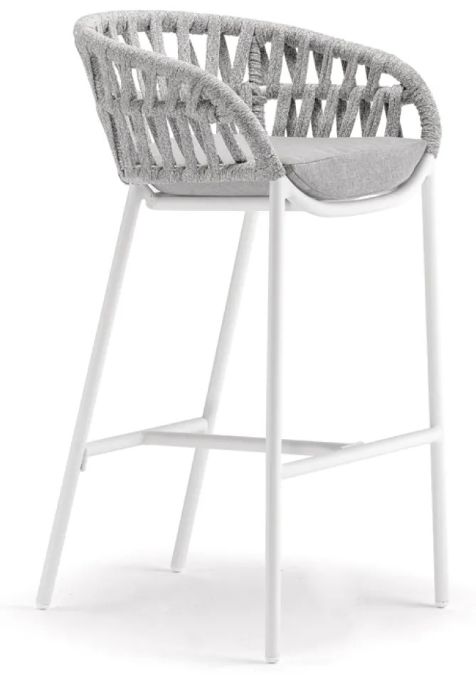 TAHITI barová stolička white