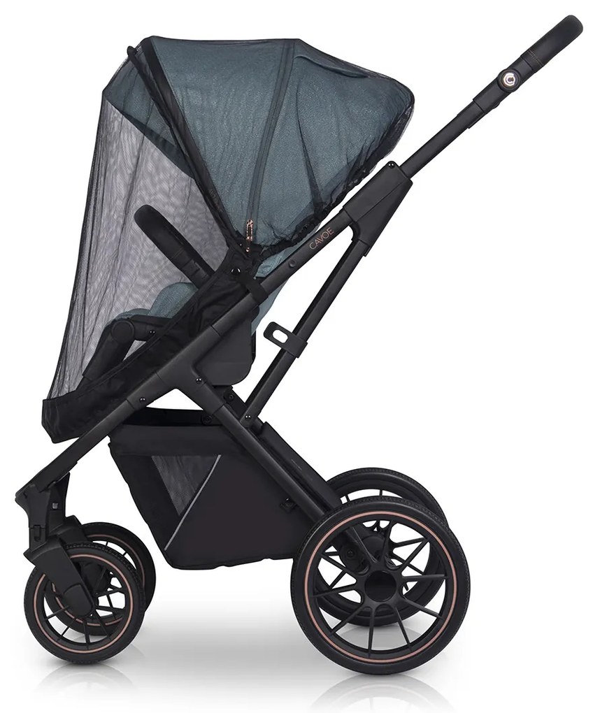 Športový kočík Cavoe Axo Shine Boho Green