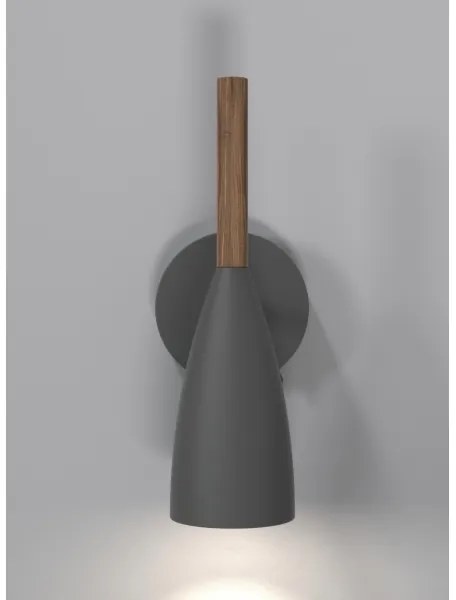 DFTP by Nordlux - Nástenné bodové svietidlo PURE 1xGU10/8W/230V šedá