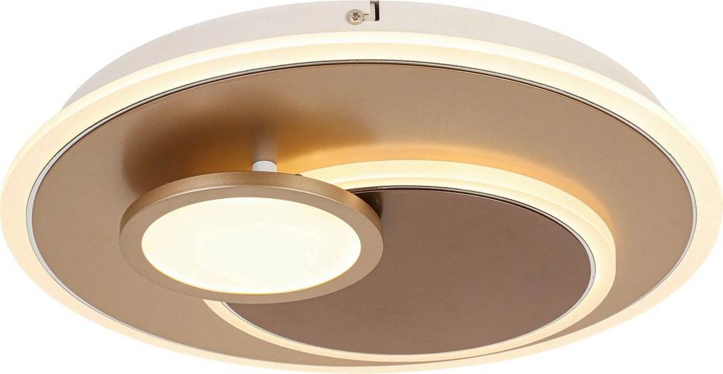 XXXLutz STROPNÉ LED SVIETIDLO, 40/7 cm Novel - Online Only bytové doplnky - 0082271844