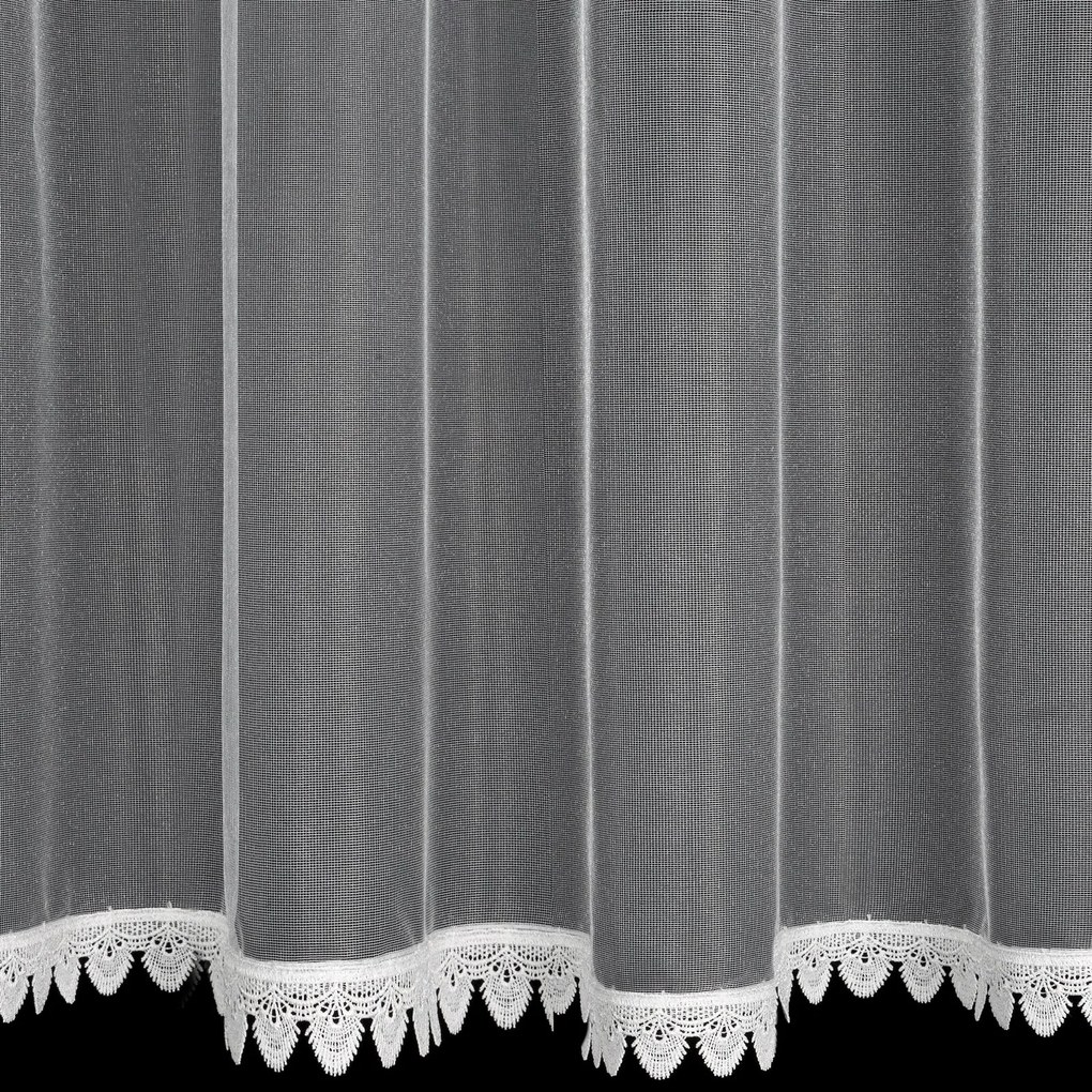 ZÁCLONA NA KRÚŽKOCH MAYA 300X100 CM BIELA