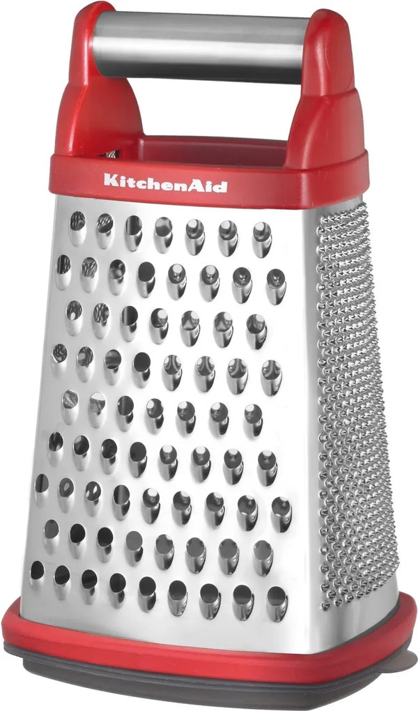 KitchenAid Strúhadlo 4-stranné so zásobníkom Professional kráľovská červená