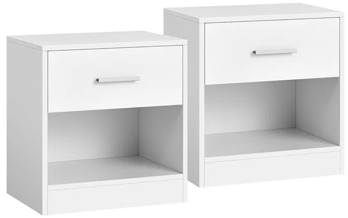 Autronic BONTEC Odkladací stolík 39x28x41cm, mdf, bielený dub, ANT-E1081 BUK Farba: Béžová