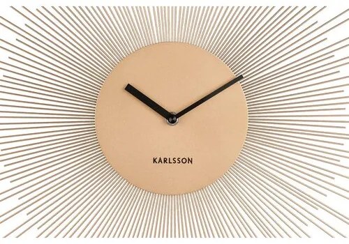Karlsson 5817GD Dizajnové nástenné hodiny pr. 45 cm