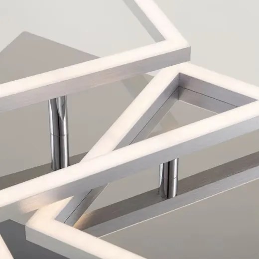 LED stropné svietidlo LED/42W/230V 3000K matný chróm