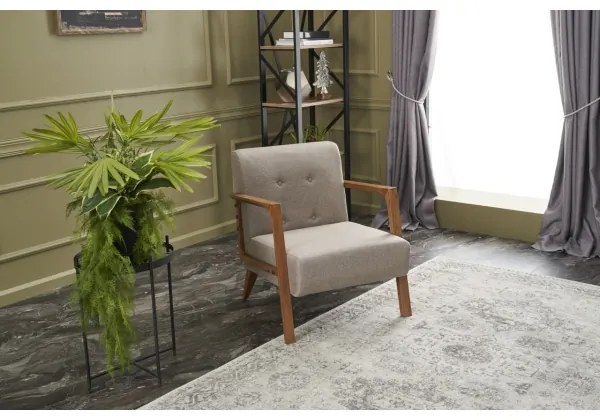 Kreslo DELI krémové