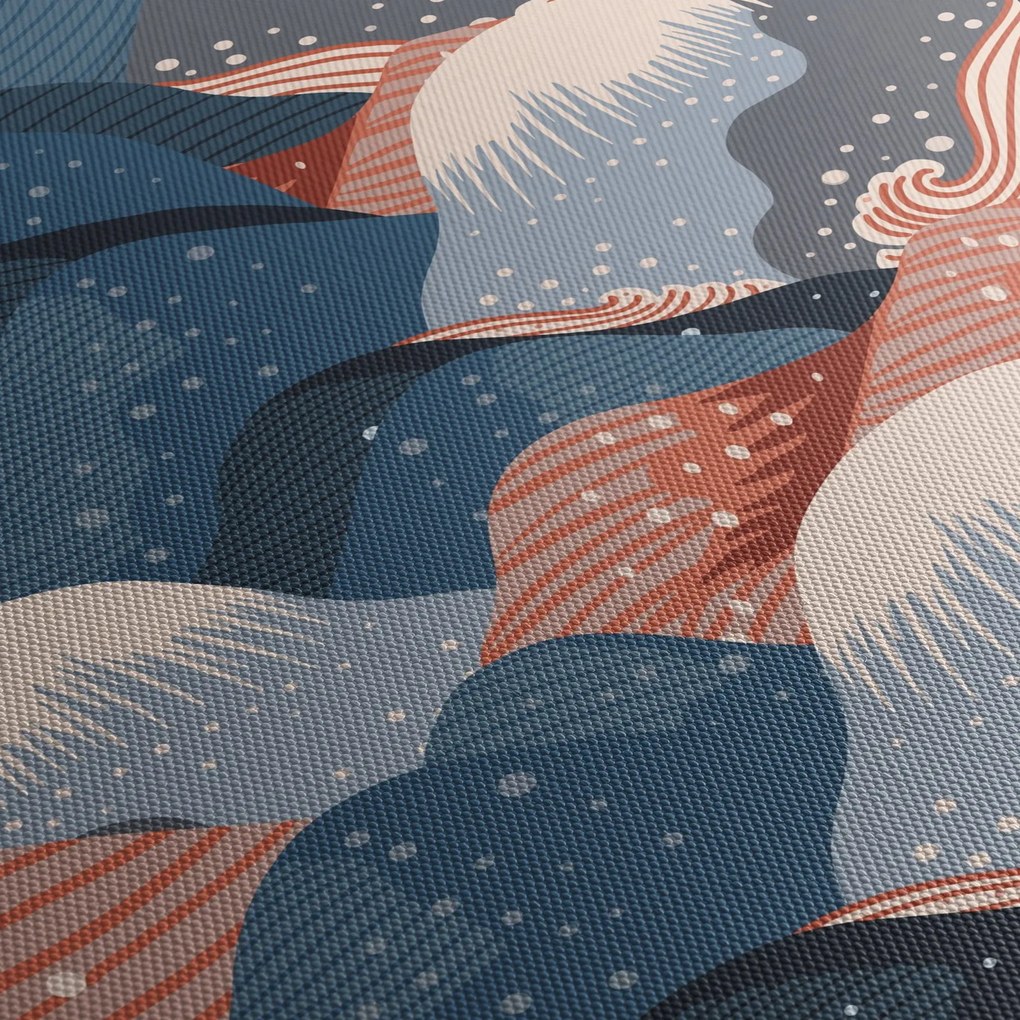 Obraz - Japonské vlny (90x60 cm)