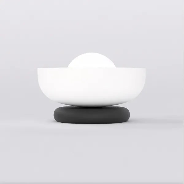 Stolná lampa OZZY 1xG9/8W/230V biela