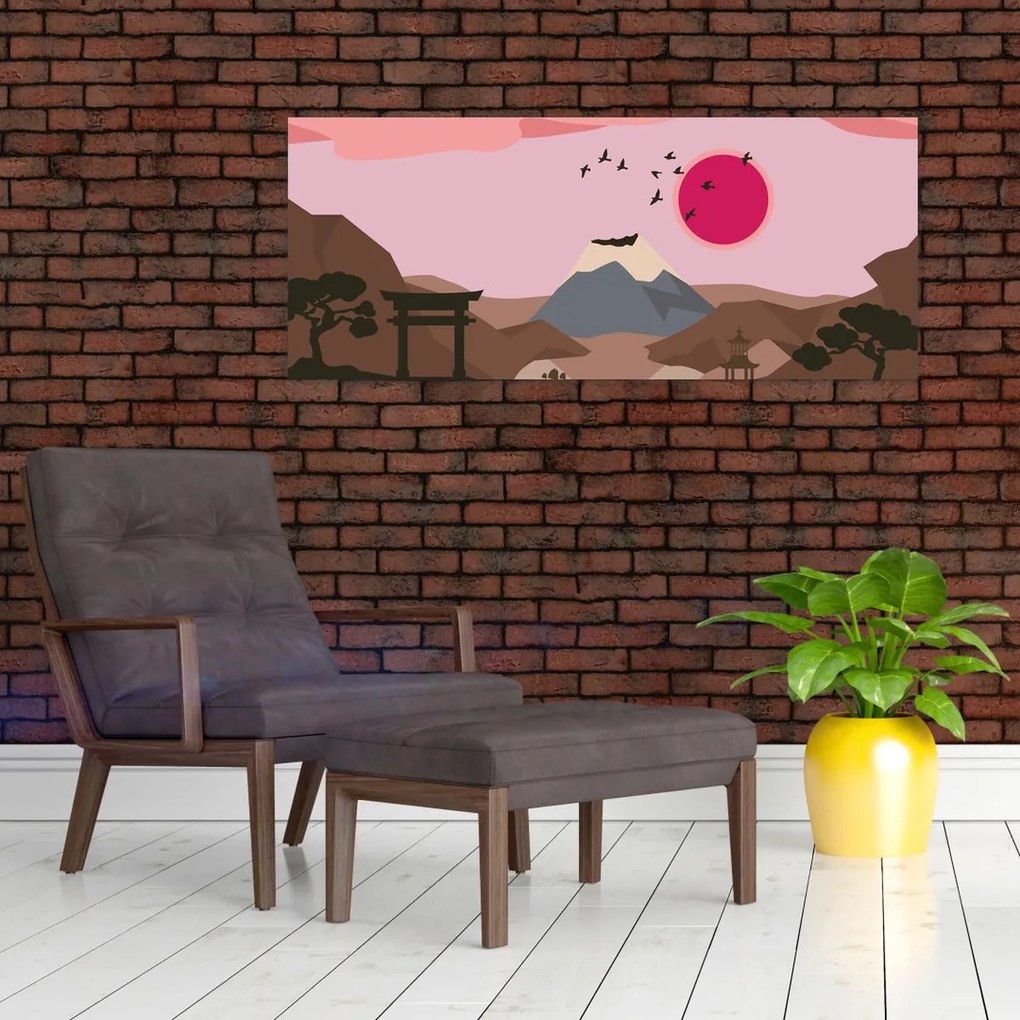 Obraz - Japonsko N⁰2 (120x50 cm)