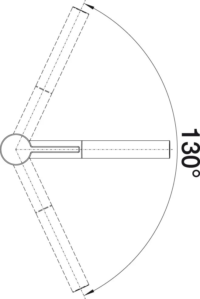 Blanco LINEE-S chróm 517591