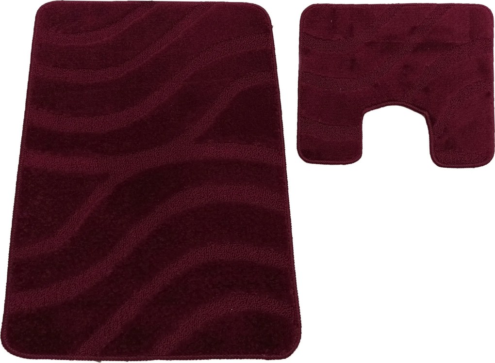 DY Kúpeľňová súprava Montana s výrezom Symphony Aubergine