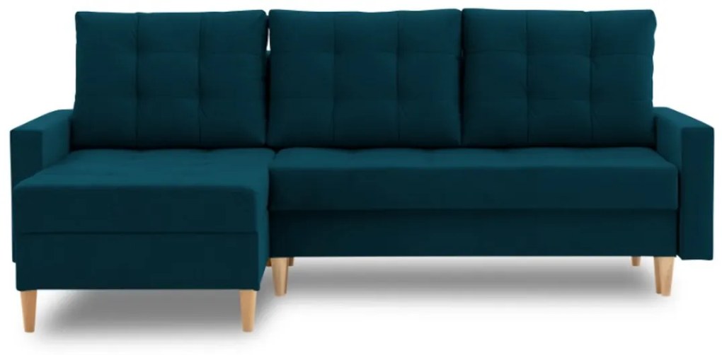 Rohová rozkladacia sedačka AVALON, 227x92x148, kronos 04, ľavá