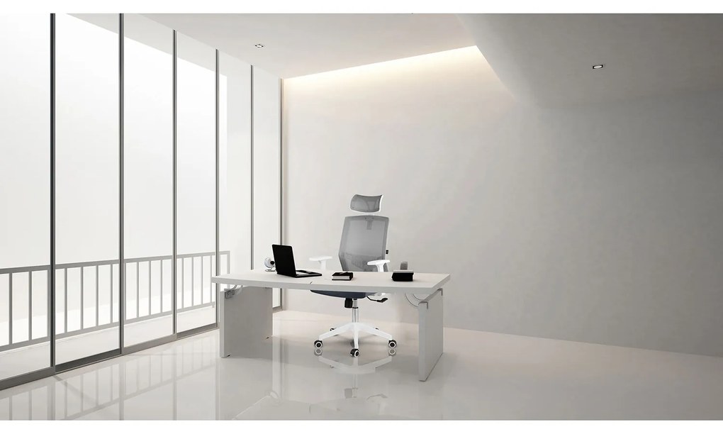 Kancelárska stolička Sofotel Rotar Micro-Mesh 240100 - tmavosivá