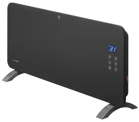 Concept KS4100 -Inteligentný elektrický priamotop/konvektor 1000/2000W Wi-Fi IP24 sivý