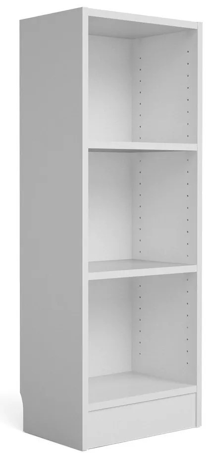 Biela knižnica Tvilum Basic, 41 x 107 cm