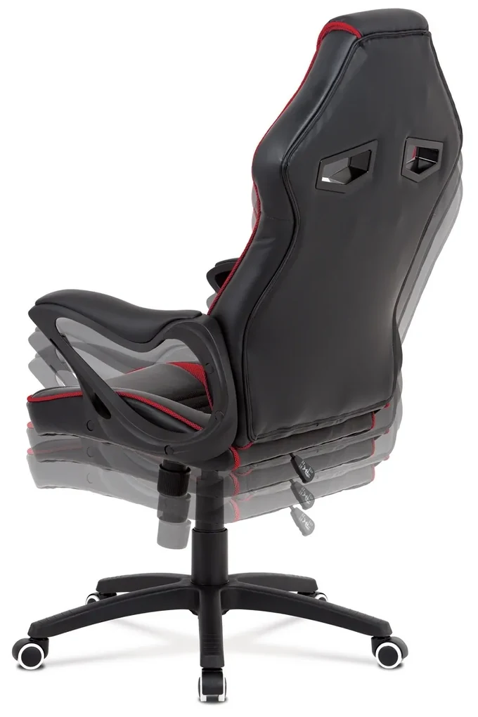 Autronic KA-G406 RED Kancelárska stolička