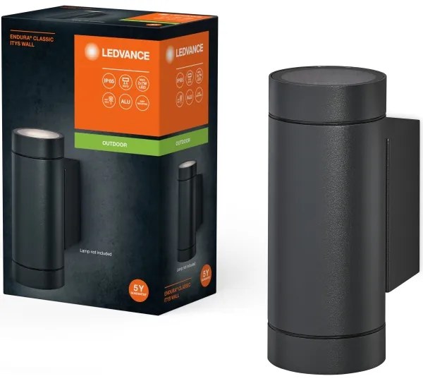 Ledvance - Vonkajšie nástenné svietidlo ITYS 2xGU10/35W/230V IP65