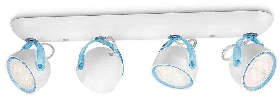 Philips 53234/35/16 - LED Bodové svietidlo MYLIVING DYNA 4xLED/3W/230V P3059