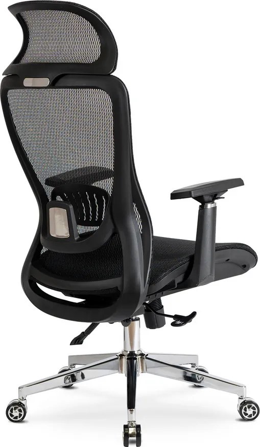 Kancelárske kreslo ergonomické otočné OHIO čierne