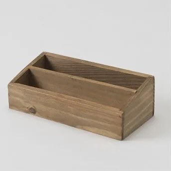 Úložný box z jedľového dreva Compactor Vintage, šírka 18,5 cm
