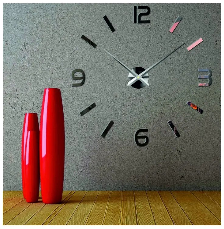 Nástenné hodiny do obývačky, moderné hodiny I SENTOP 12S049-Stylish wall clock HEU-