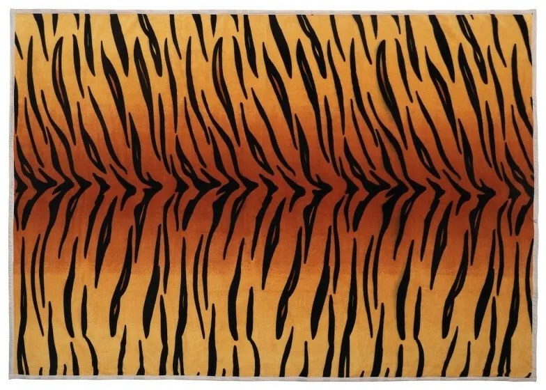 Bellatex Deka Korall micro jednolôžko Tiger, 150 x 200 cm