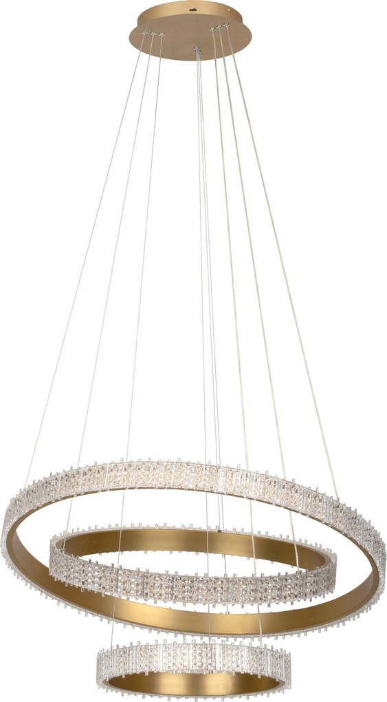 XXXLutz ZÁVESNÉ LED SVIETIDLO, 80/150 cm Glandor - Interiérové svietidlá - 0062860040