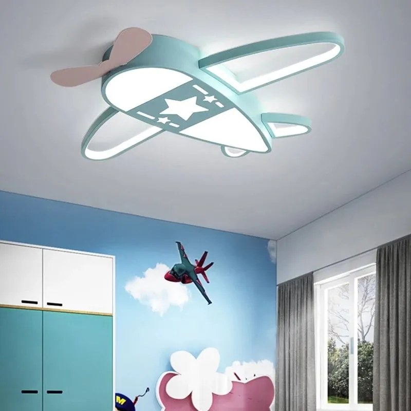 IKO LED stropná lampa s diaľkovým ovládačom – Lietadlo