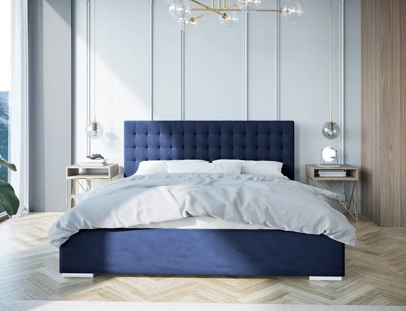 Luxusná čalúnená posteľ AVANTI - Drevený rám,180x200