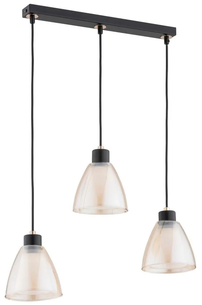 Luster na lanku ANION 3xE27/60W/230V