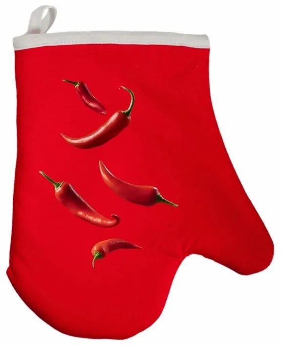 Kuchynská rukavica Spicy EMI, červená