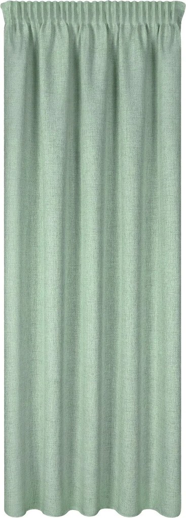 ZÁVES NA PÁSKE JULA2 140X270 CM TMAVOZELENÁ
