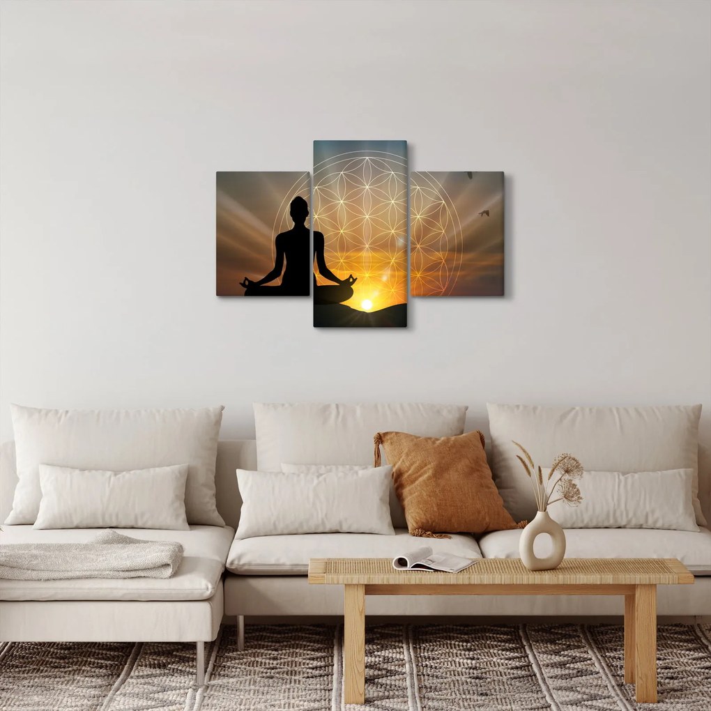 Obraz meditácie (90x60 cm)
