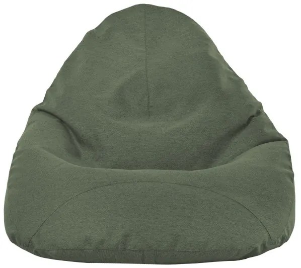 Sedací vak DROP XXL melanž zelený