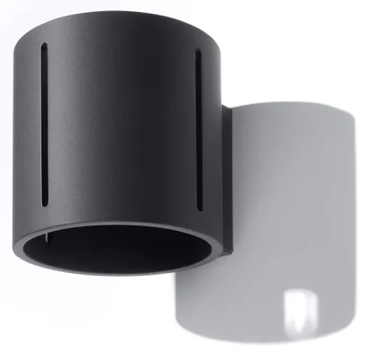 Nástenné svietidlo Inez, 1x čierne kovové tienidlo