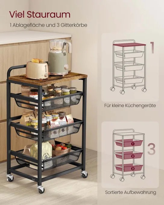 Servírovací stolík LRC040K01