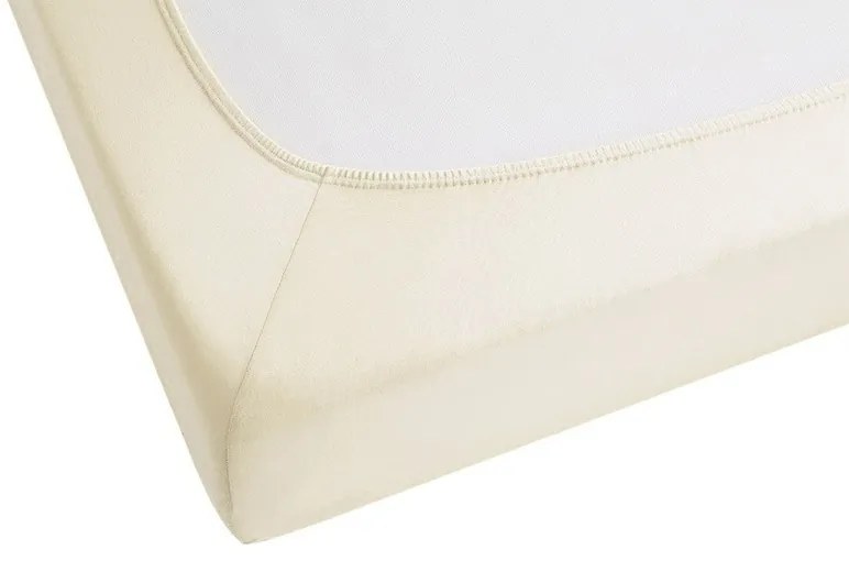 Biberna Napínacia džersejová plachta (prírodná, 140 – 160 x 200 cm)  (100227068)