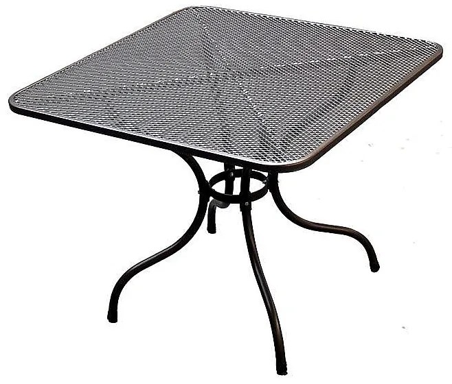 Deokork Kovový stôl 90 x 90 cm