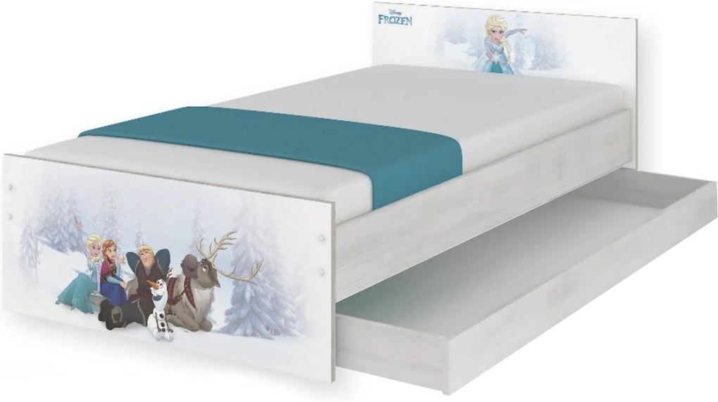 DO Detská posteľ Disney Frozen Max 160x80 - nórska borovica