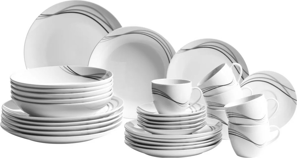 Mäser Jedálenská súprava riadu 30 ks TAJO