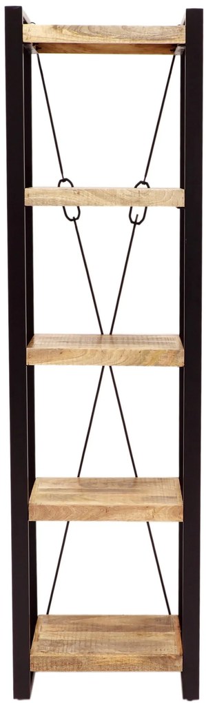 furniture-nabytek.cz - Dřevěná police 60x200x35 z masivu mango