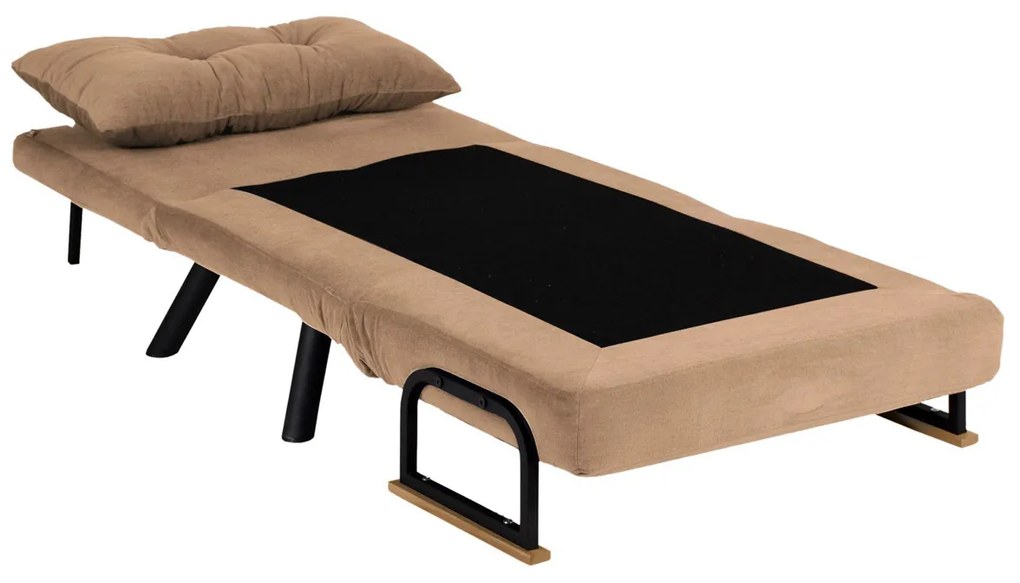 Kreslo Sando Single Light Brown v2