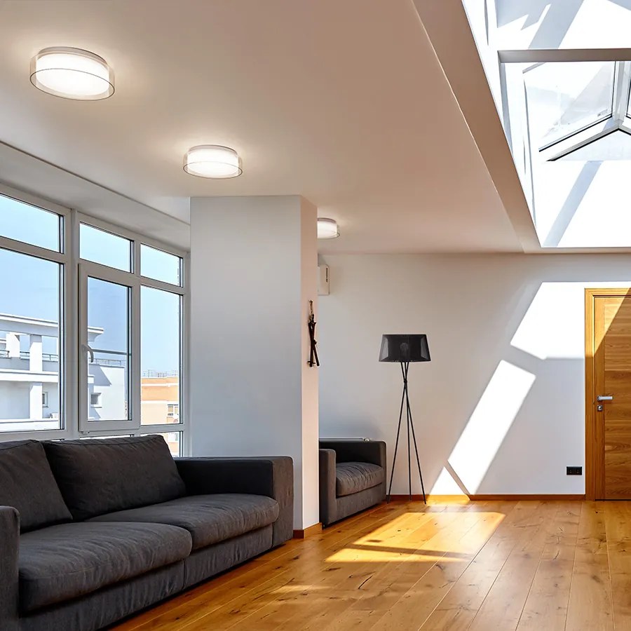 RENDL R13685 VENICE LED prisadené svietidlo, kúpeľňové IP44 číre sklo/opálové sklo/chróm