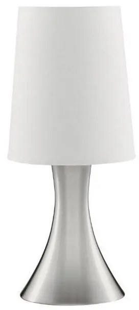 Searchlight EU3922SS - Stolná lampa TOUCH 1xE14/40W/230V