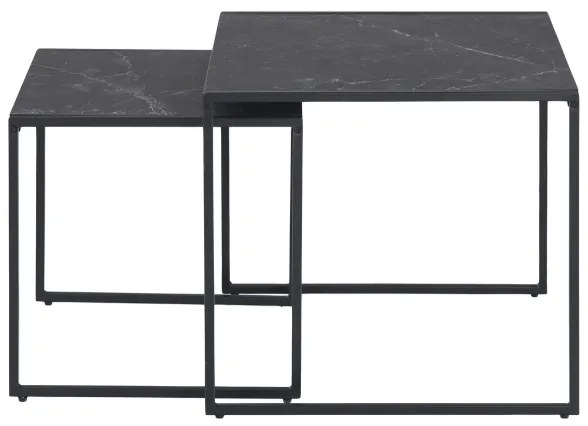 Sada konferenčných stolíkov ALMA 2 ks antracit