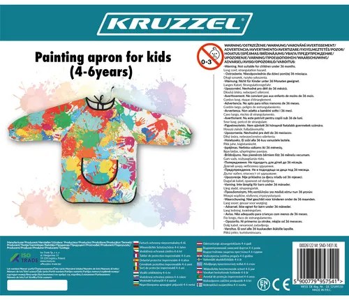 Kruzzel Ochranná zástěra voděodolná 4-6L 26122