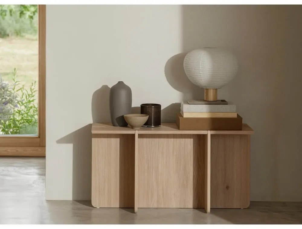 Biela stolová lampa (výška 32 cm) Kami – Blomus