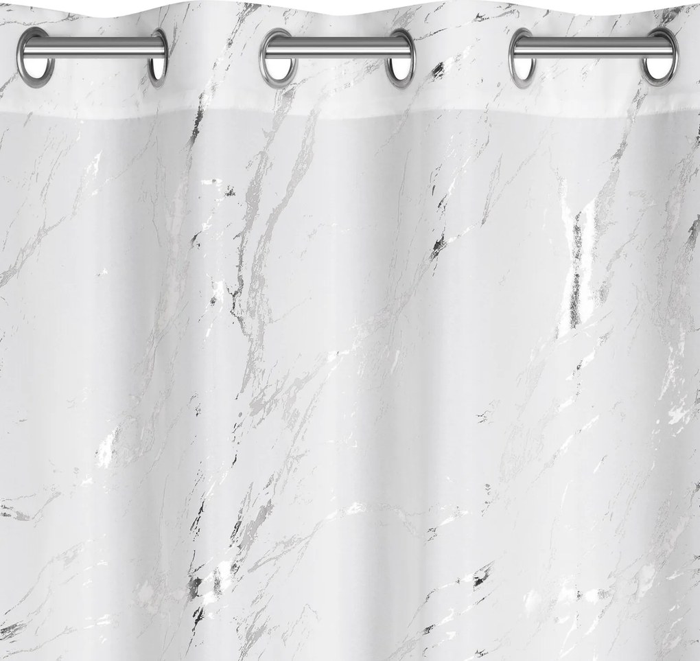 ZÁVES NA KRÚŽKOCH LANI 140X250 CM VZOROVANÁ